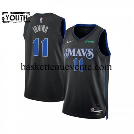 Maillot Basket Dallas Mavericks Personnalisé 2023-2024 Nike City Edition Swingman_(1) Noir - Enfant